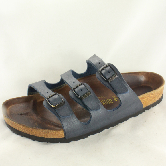 Birkenstock Shoes - Birkenstock FLORIDA Buckle Birki-Buc Beach Sandals